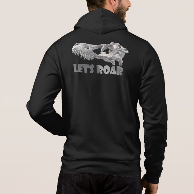 Dinosaur Skull  Hoodie (Back)
