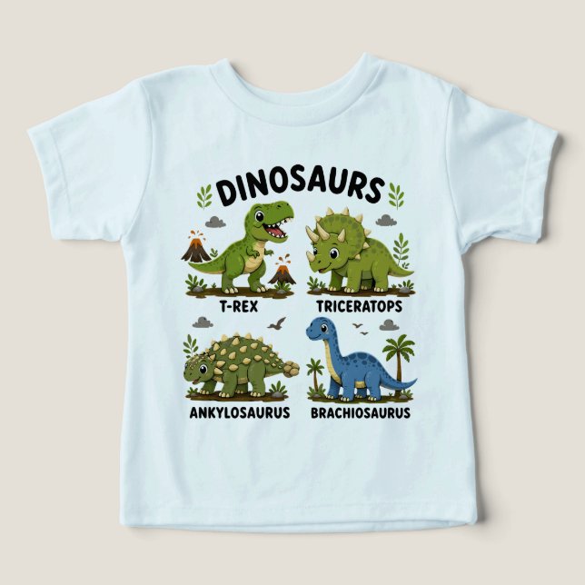 Dinosaur Species Learning for Kids (Design Front)