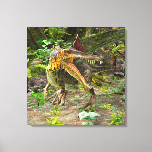 Dinosaur Spinosaurus Canvas Print