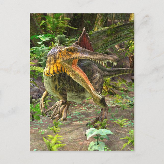 Dinosaur Spinosaurus Postcard (Front)
