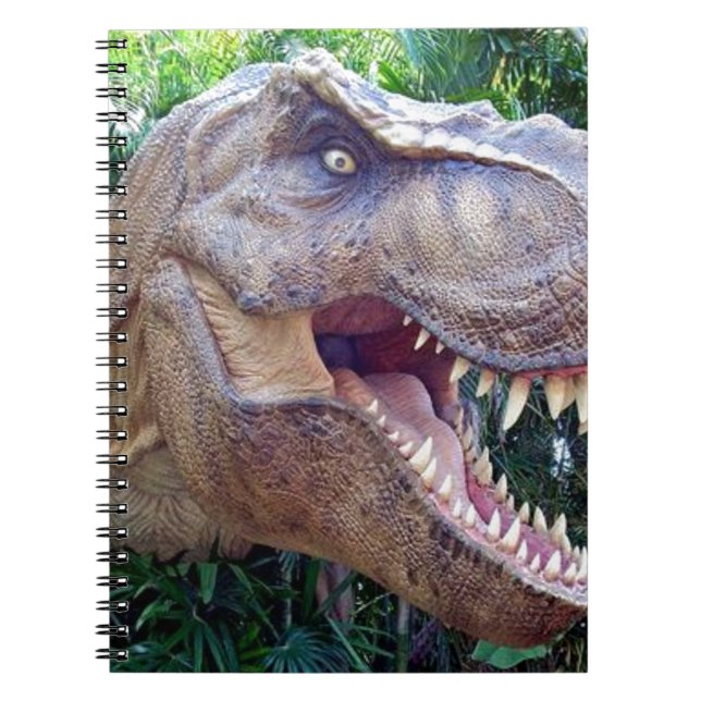 Dinosaur Spiral Notebook  (Front)