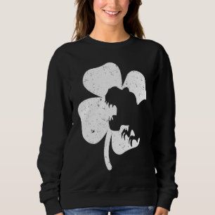 Dinosaur St Patricks Day  Boys Kids Toddler Irish  Sweatshirt