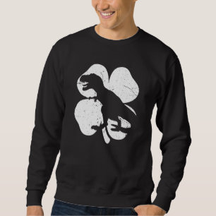 Dinosaur St Patricks Day Cool Boys Kids Toddler Ir Sweatshirt