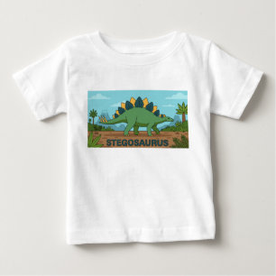 Dinosaur Stegosaurus Baby T-Shirt