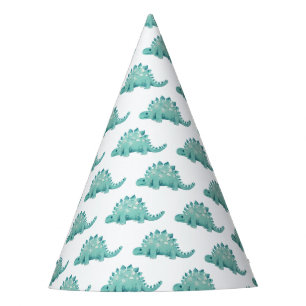 Dinosaur Stegosaurus Pattern Party Hat