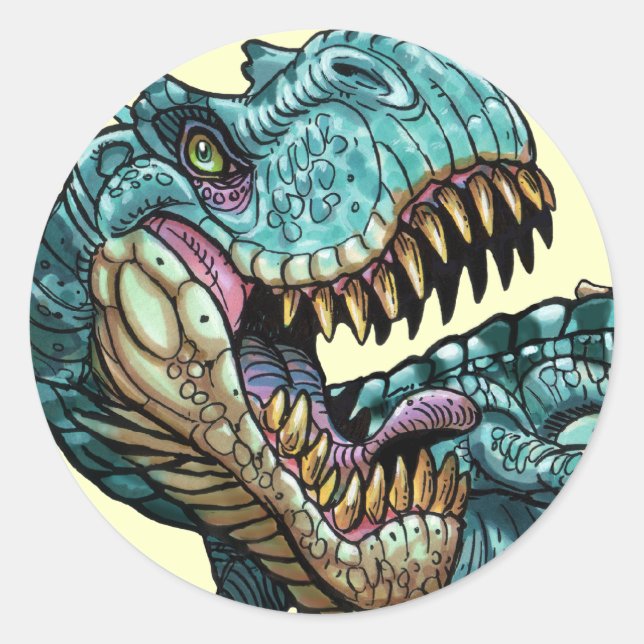 Dinosaur Sticker (Front)