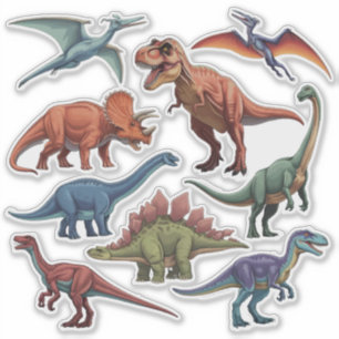 Dinosaur Sticker Set