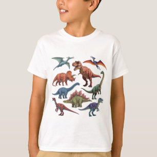 Dinosaur Sticker Set T-Shirt