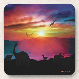 Dinosaur Sunset Coaster