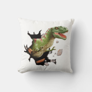 Dinosaur T-Rex Accent Boy's room Bedroom Pillow