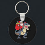 Dinosaur T Rex Christmas Santa Boys Men Girls Xmas Key Ring<br><div class="desc">Dinosaur T Rex Christmas Santa Boys Men Girls Xmas Squad</div>