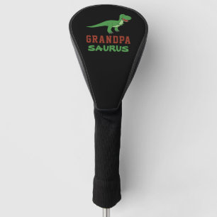 Dinosaur T-Rex Dino Granddad Abuelo Grandpasaurus Golf Head Cover