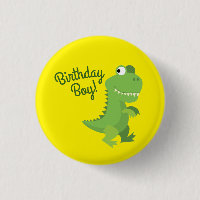 Dinosaur T-rex Kids 1st Birthday Dino Party