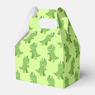 Dinosaur T-rex Kids 1st Birthday Dino Party Favour Box