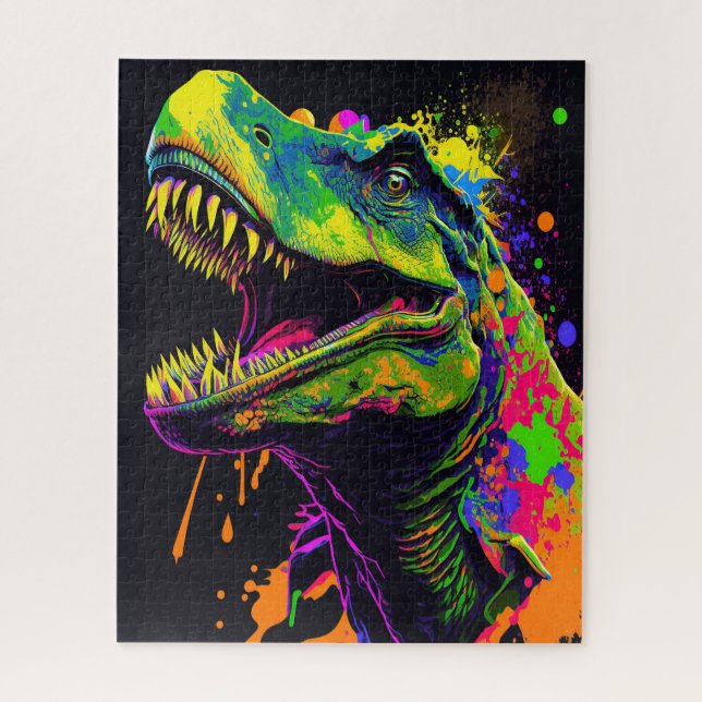 Dinosaur T Rex kids  Jigsaw Puzzle (Vertical)