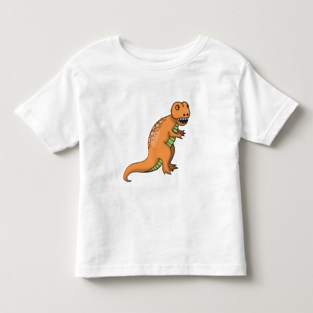 Dinosaur T-Rex Kids T-Shirt (Front)