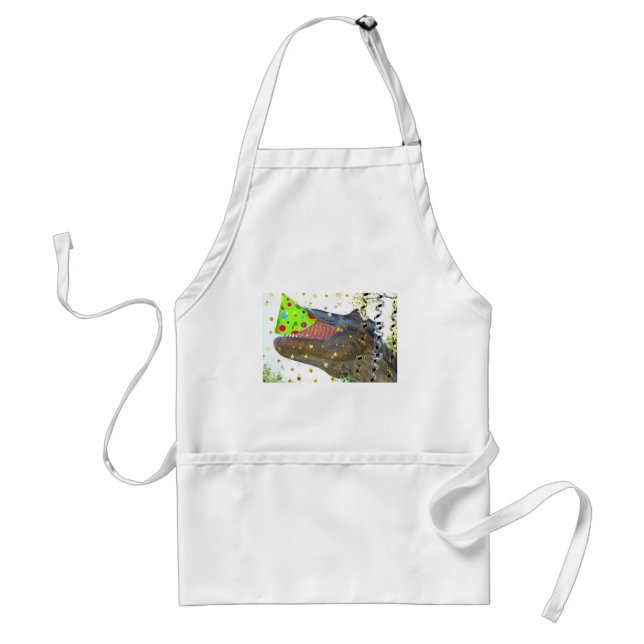 Dinosaur T-Rex Party Animal Standard Apron (Front)