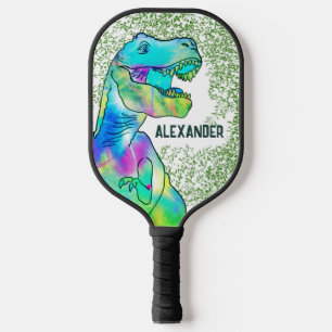 Dinosaur T Rex Personalised Pickleball Paddle