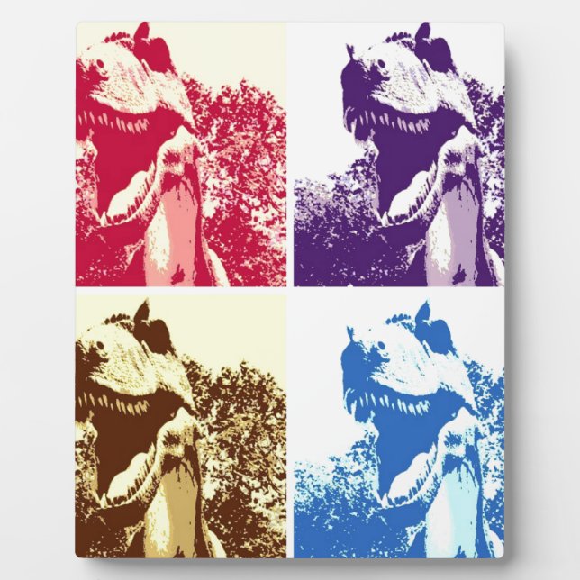 Dinosaur T-Rex Plaque (Front)