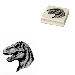 Dinosaur T-Rex Tyrannosaurus  Rubber Stamp