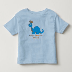 dinosaur t-shirt blue