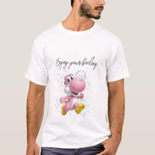 Dinosaur T-Shirt – Enjoy Your Feelings Graphic Tee