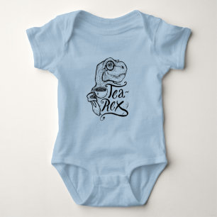 Dinosaur Tea Rex Baby Bodysuit