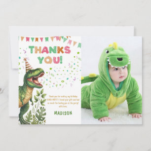 Dinosaur Thank You Card