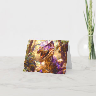 Dinosaur Thank You Card