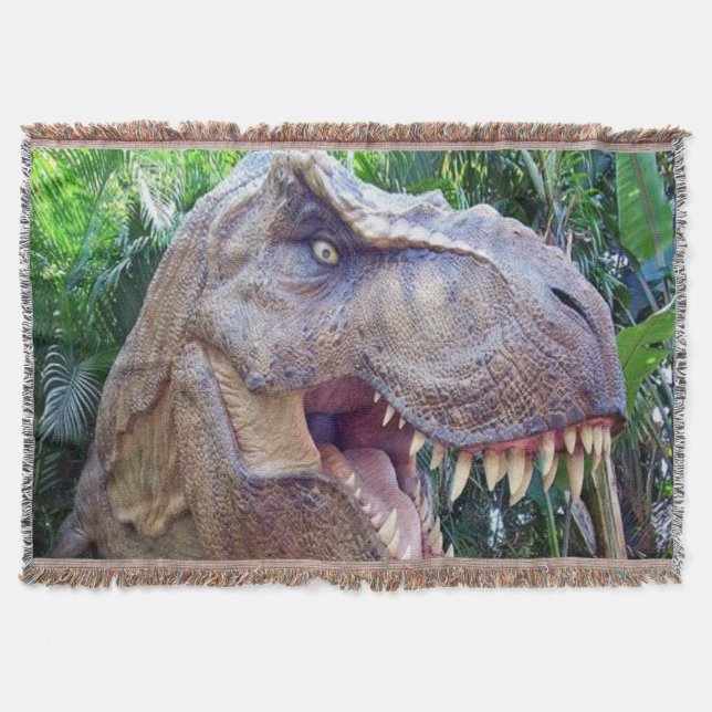 Dinosaur tHrow blanket for CHildren (Front)