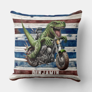 Dinosaur Throw Pillow