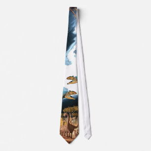 Dinosaur Tie Camarasaurus Allosaurus Gregory Paul