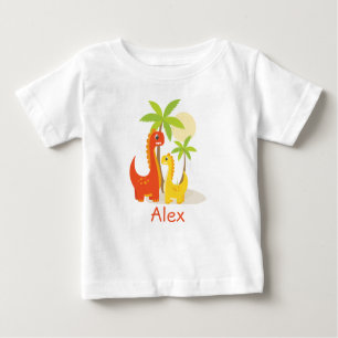 Dinosaur Toddler Birthday Personalized T-Shirt 