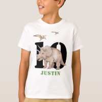 Dinosaur Triceratops T-Shirt
