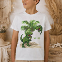 Dinosaur Tyrannosaurus Rex forest