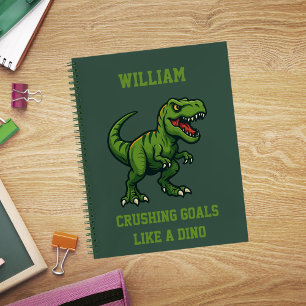 Dinosaur Tyrannosaurus Rex Jurassic quote Notebook