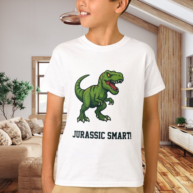 Dinosaur Tyrannosaurus Rex Jurassic smart T-Shirt (Creator Uploaded)
