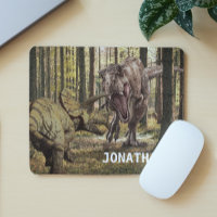 Dinosaur Tyrannosaurus Triceratops Personalised