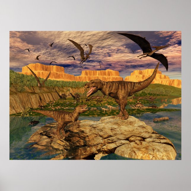 Dinosaur valley poster (Front)