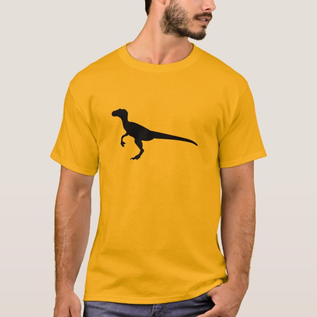 Dinosaur velociraptor T-Shirt (Front)