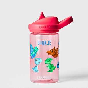 Dinosaur Water Bottle, Kids Cute Dino Water Bottle