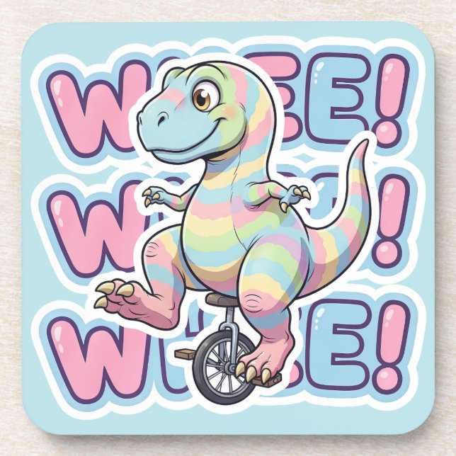 Dinosaur,Whee!!! Coaster (Front)