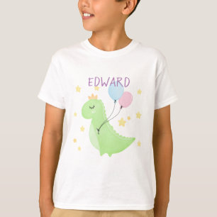 Dinosaur with Balloons T-Shirt