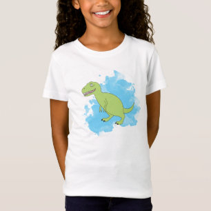 Dinosaur with Blue Paint T-Shirt