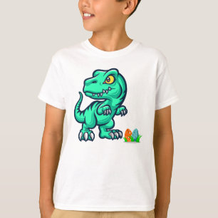 dinosaur with eggs T-Shirt