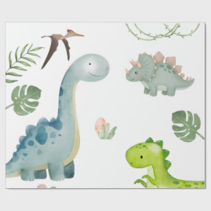 Dinosaur Wrapping Paper