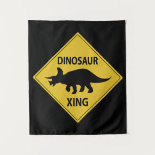 Dinosaur Xing Tapestry