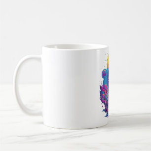 Dinosaur Xmas Tree Buffalo Plaid Trex Dinosaur Chr Coffee Mug