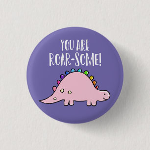 dinosaur you're Rawr friends classmate valentine 3 Cm Round Badge