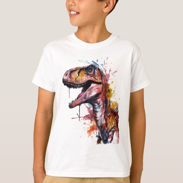 Dinosaurio Vibrante T-Shirt (Front)